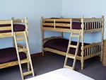 Another view of a bedroom in the Tabby Mountain Lodge, all bedrooms are similar.